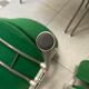 Set of 4 Green DSC106 Giancarlo Piretti chairs by Castelli