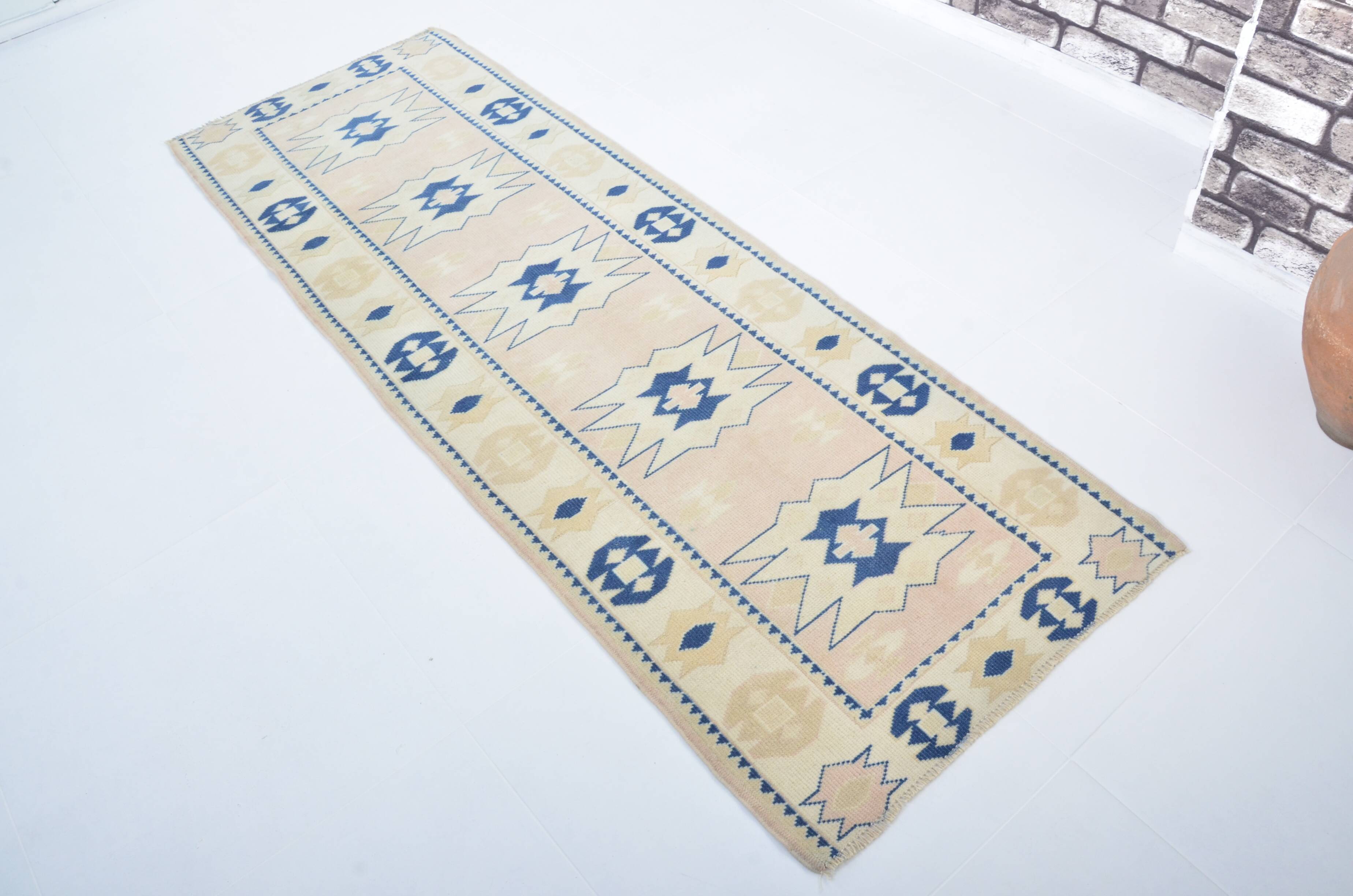 Vintage Anatolian Oushak Runner sku 3316