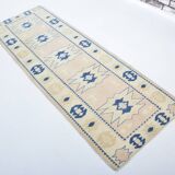 Vintage Anatolian Oushak Runner sku 3316