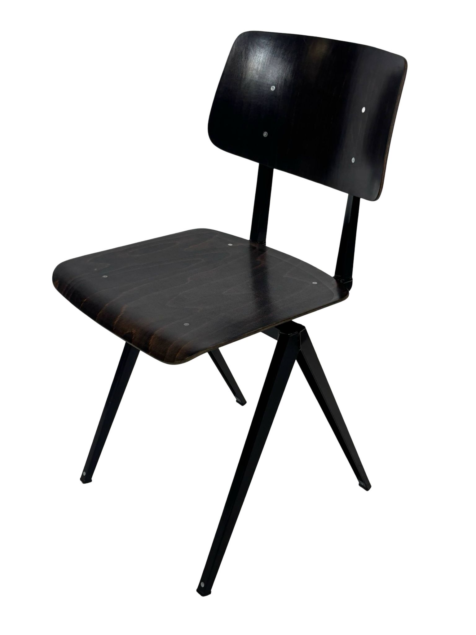 Galvanitas S16 School Chair Dining Chair Design Black Frame