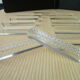 Box of 12 lead crystal knife door 24% diamond size