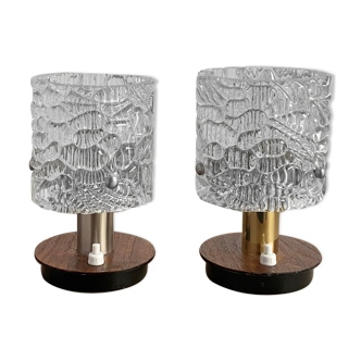 Pair of bedside lamps 1960s