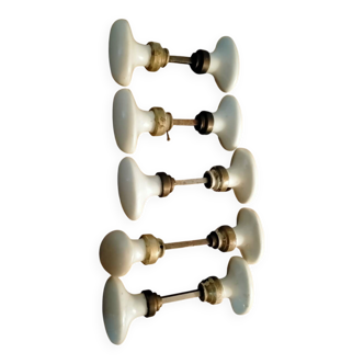 Antique porcelain door handles