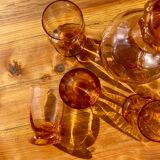 Rosaline glasses and carafe set