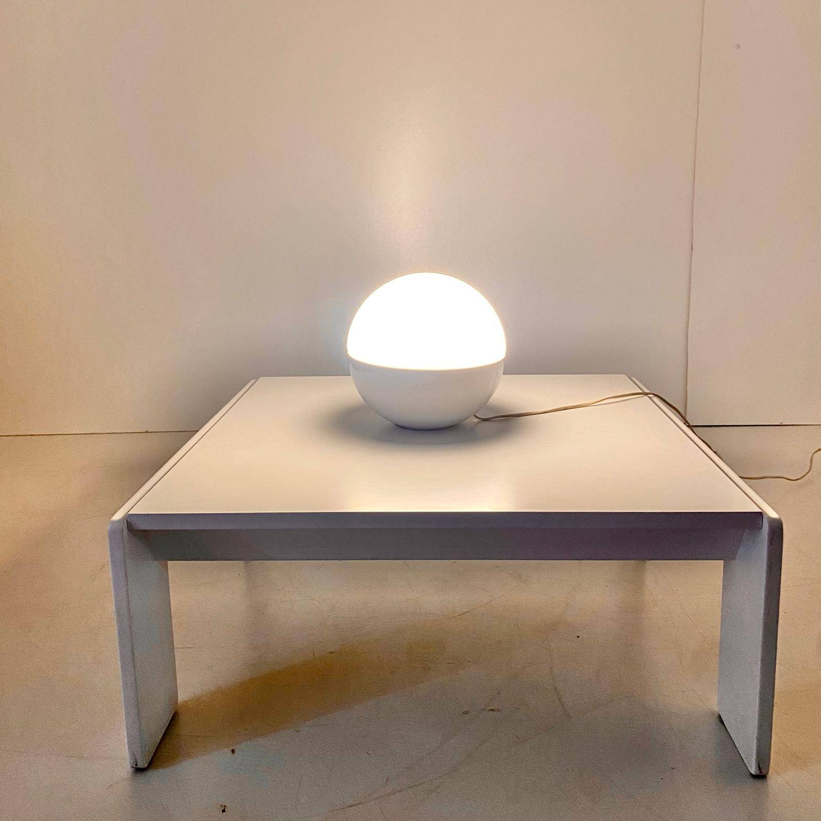 Midcentury Modern Murano and Ceramic Table Lamp, Lampalla Model, Italy 1970