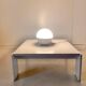 Midcentury Modern Murano and Ceramic Table Lamp, Lampalla Model, Italy 1970