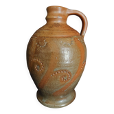 Carafe grès XXème grès au sel Perrine Léger l'atelier d'en haut Gard