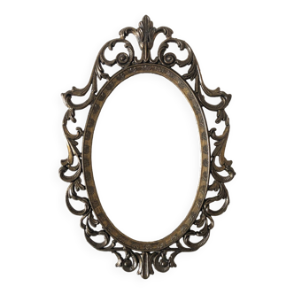 Italian Carved Oval Frame