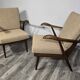 Vintage armchairs by Krasna Jizba