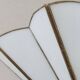 Vintage 1970s Art Deco wall light