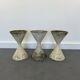 3 planters design Anton Bee assisted by Guhl edition Eternit 1958