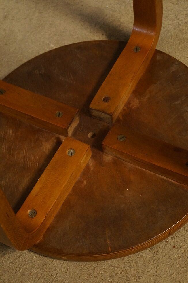 Vintage wooden stool