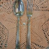 5 pairs of silver-plated cutlery