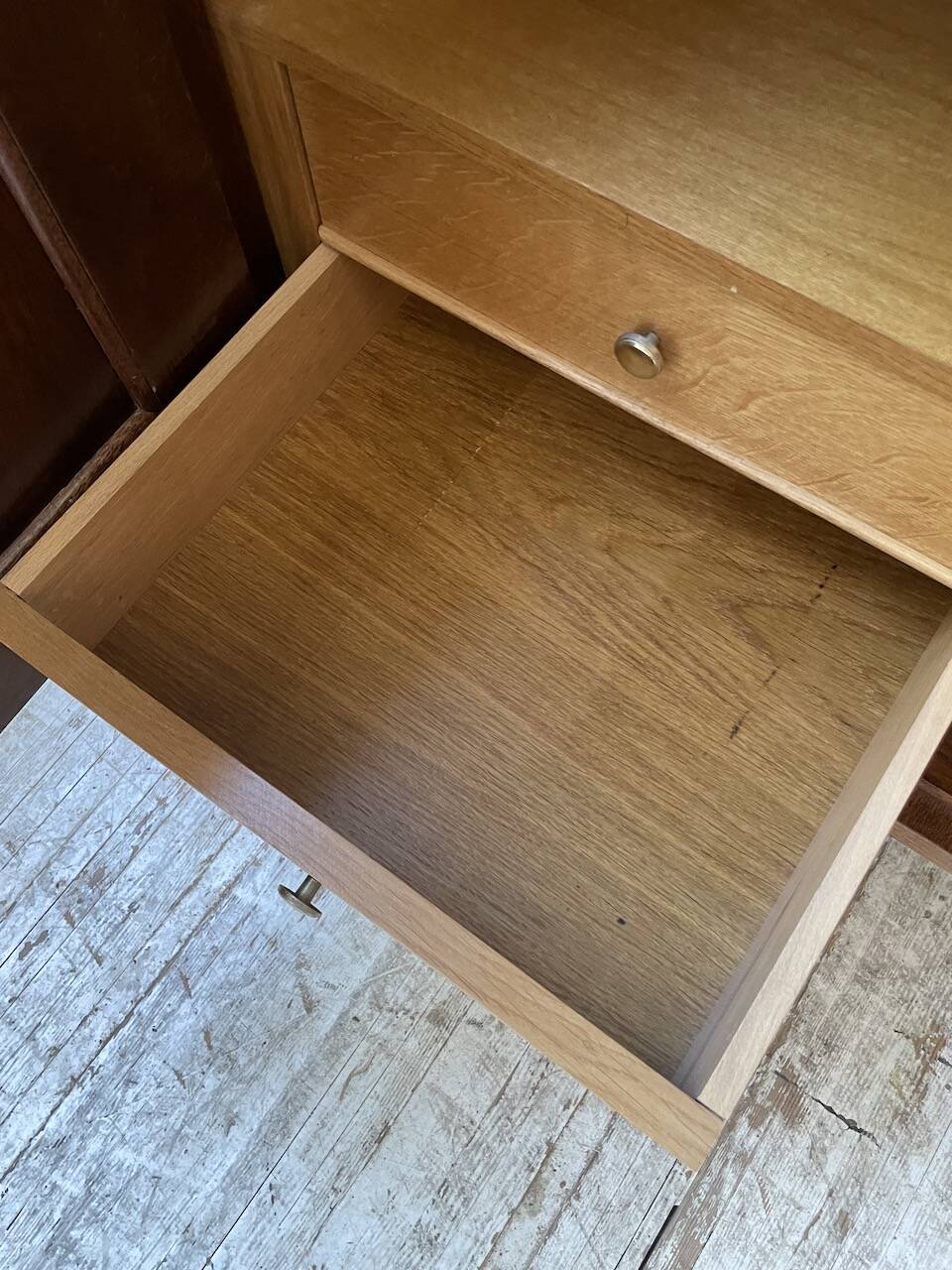 1950s modernist oak sideboard