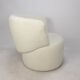 Ensemble de 2 chaises club et 1 pouf par rolf benz