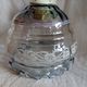 Suspension in the glass of the 60 or 70 signed Vianne