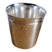 Silver-plated metal timbale BOULENGER