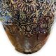 Important Longchamp Griffon vase in golden ceramic