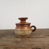 Stoneware table water dish