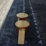Pair of vintage folding stools