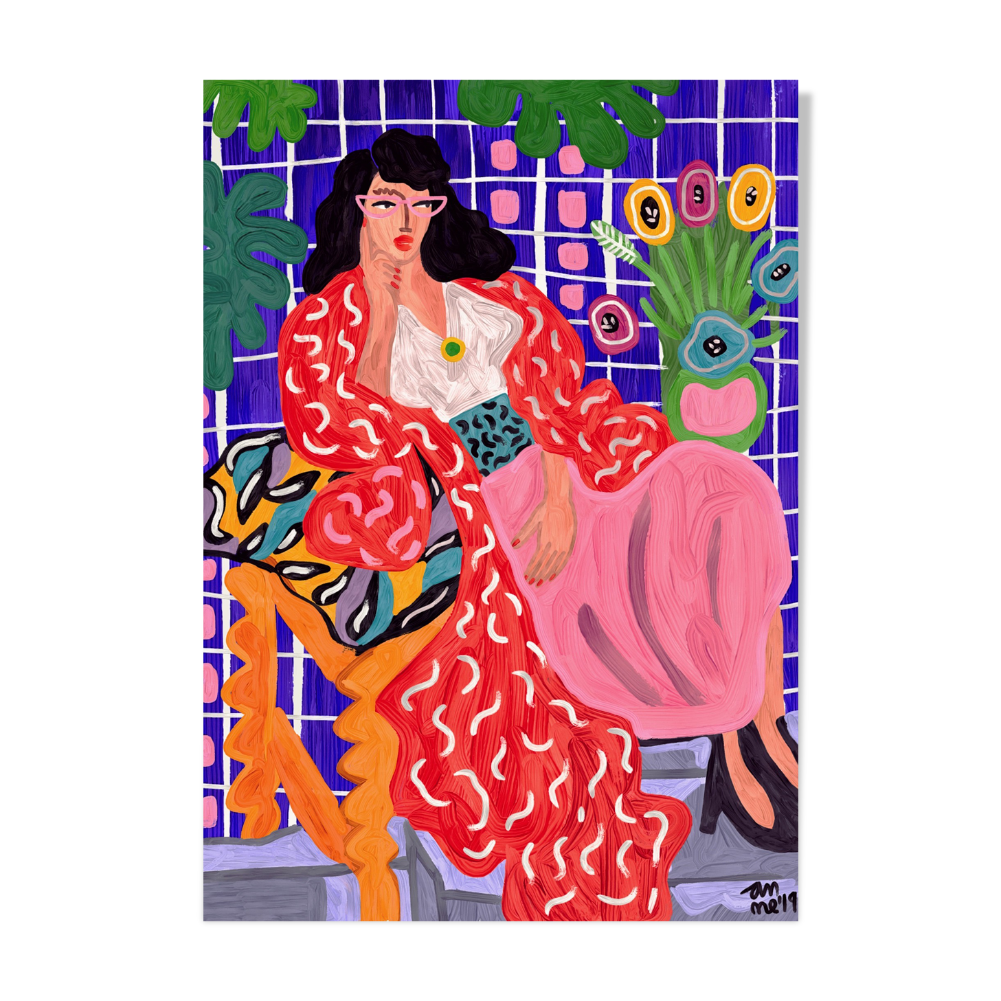 Produit BHV "Read Coat - My version of Matisse"