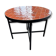 orange coffee table in handmade zellige from Morocco