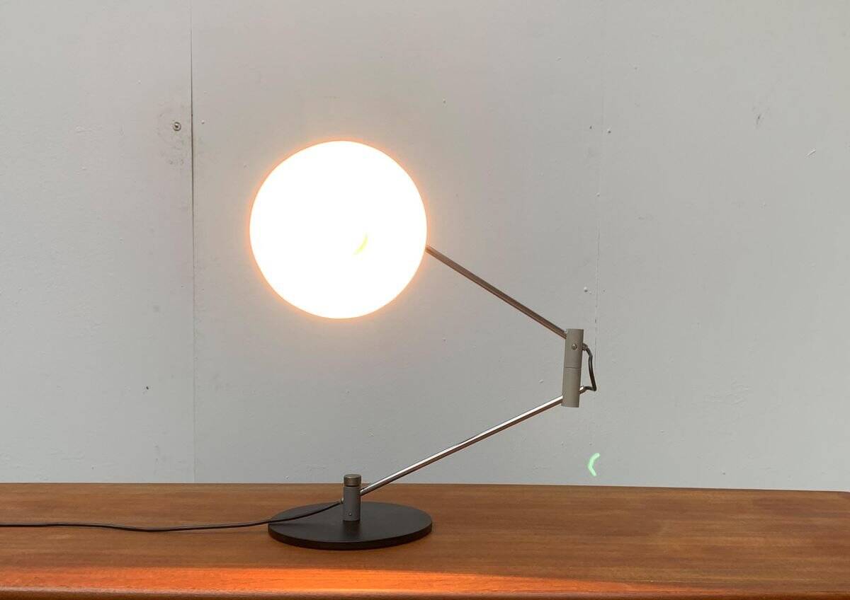 Lampe de table Swiss Pentarkus Mid-Century par Rosemarie et Rico Baltensweiler pour Baltensweiler
