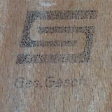 Set of folding chairs for children SE 18 German mid-century by Egon Eiermann for Wilde+Spieth, 1950s