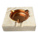 Brutalist ashtray by Fratelli Mannelli, travertine, Italy, circa 1970s