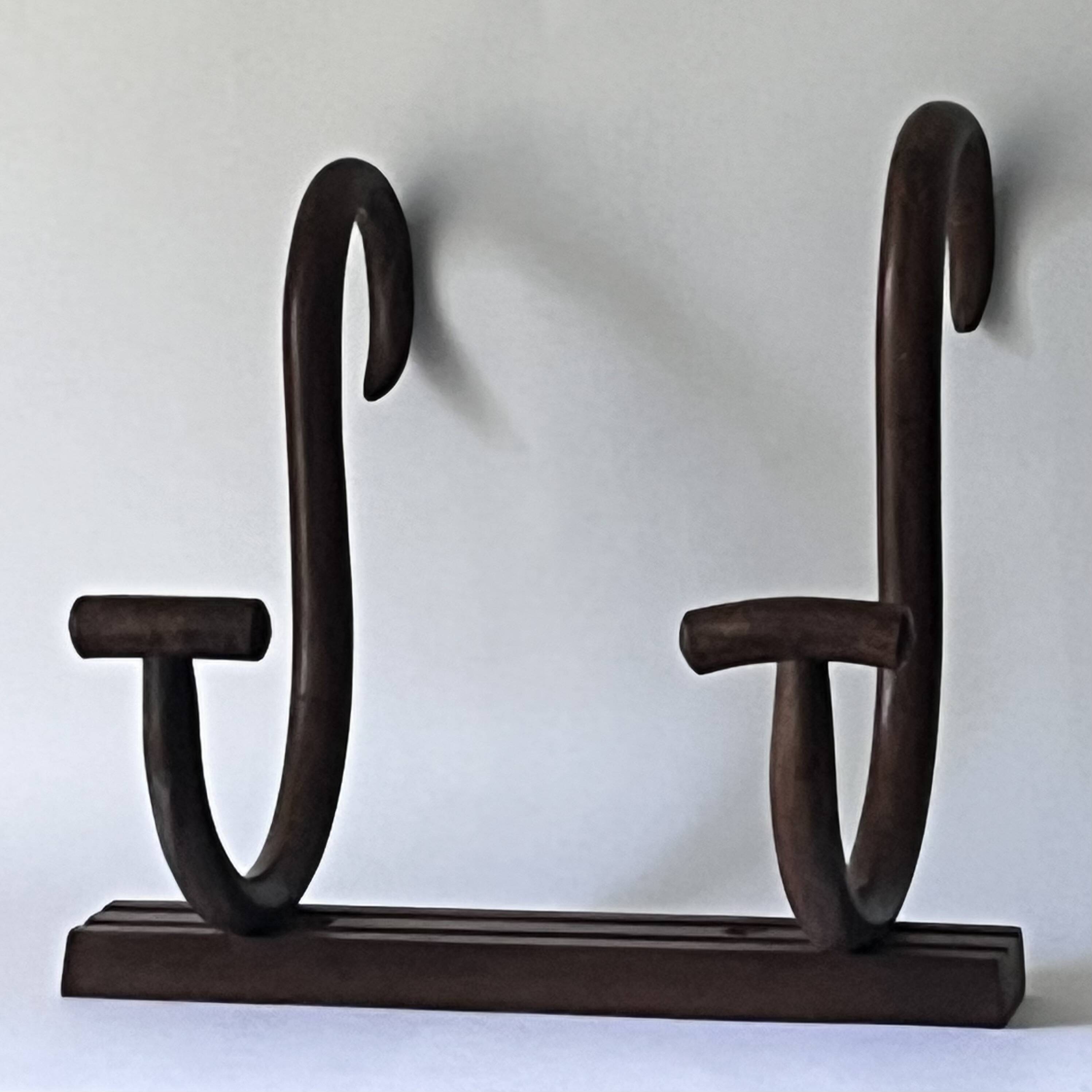 Portemanteau en bois courbé