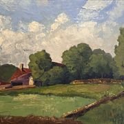 Oil on canvas by m gaudrai