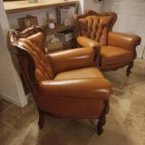 Pair of baroque armchairs