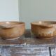 Stoneware ear bowls