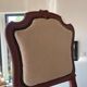 Chaise medaillon rose et beige