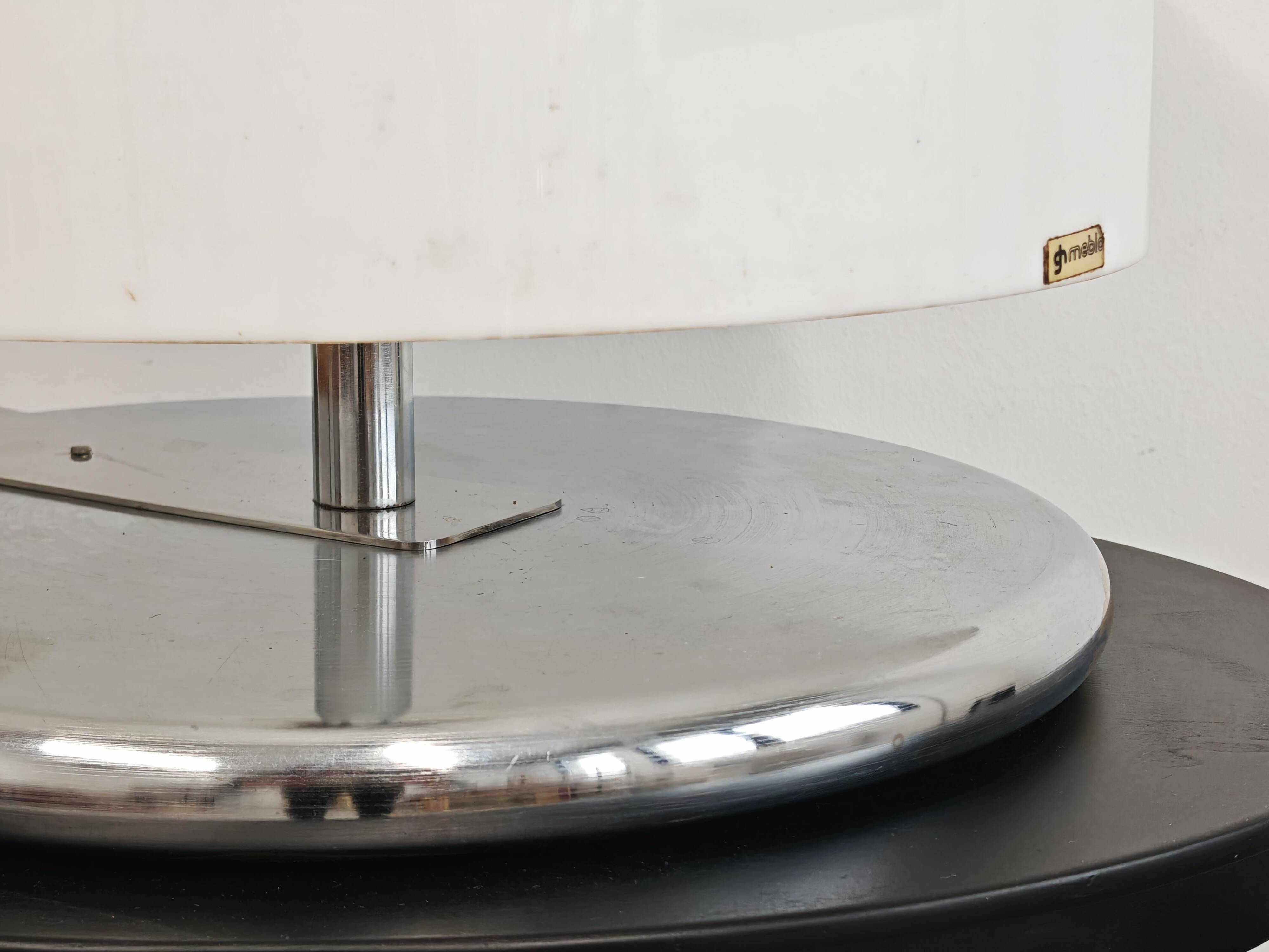 Lampe de Table Space Age Minimaliste Alvise par Luigi Massoni pour Harvey Guzzini