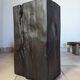 Old oak pedestal