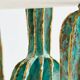 Brass cactus and parrot sculpture console Alain Chervet 1989