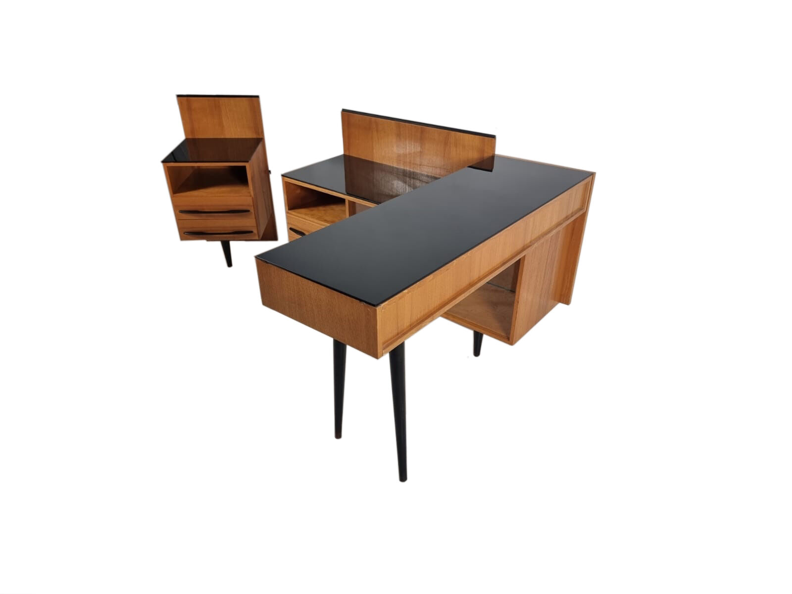 Desk by mojmir pozar for up závody, 1960s, set of 2