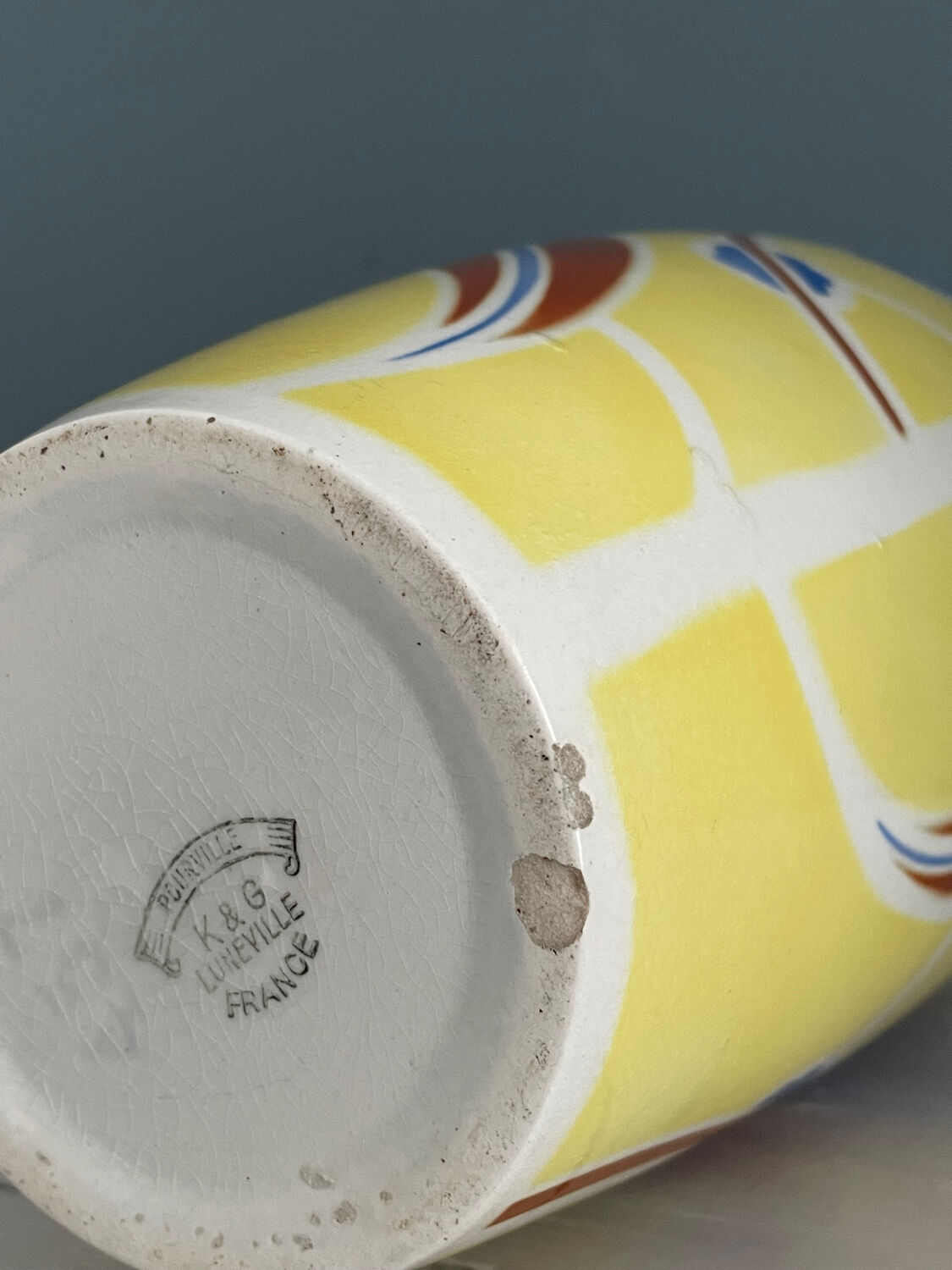 Dugue/デュゲ」Art Deco Vase1930年台(France) Dugue/デュゲ」Art Deco