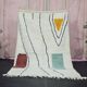 Handmade traditional pure wool rug size 1.5/2.5 m