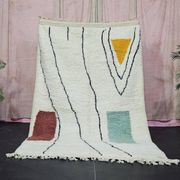 Handmade traditional pure wool rug size 1.5/2.5 m
