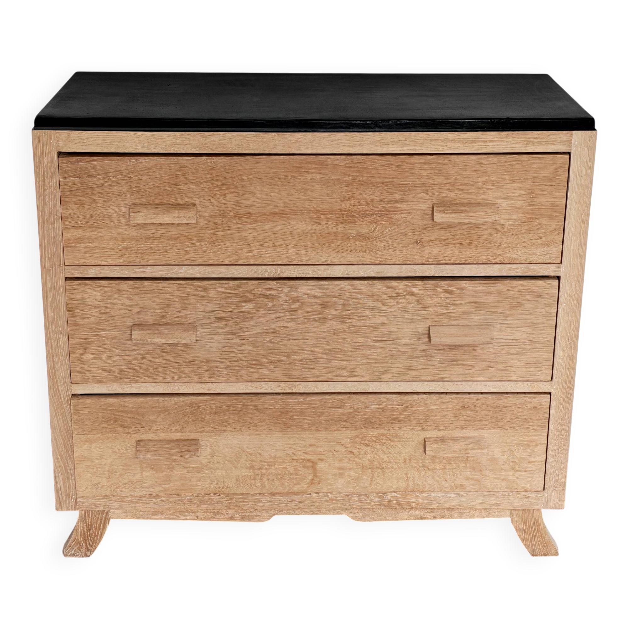 Commode 1950 - 1960 solid oak front