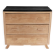 Commode 1950 - 1960 solid oak front