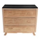 Commode 1950 - 1960 solid oak front