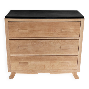 Oak fronted chest of drawers, 1950 - 1960