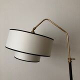 Triple floor lamp rises down 1950-1960