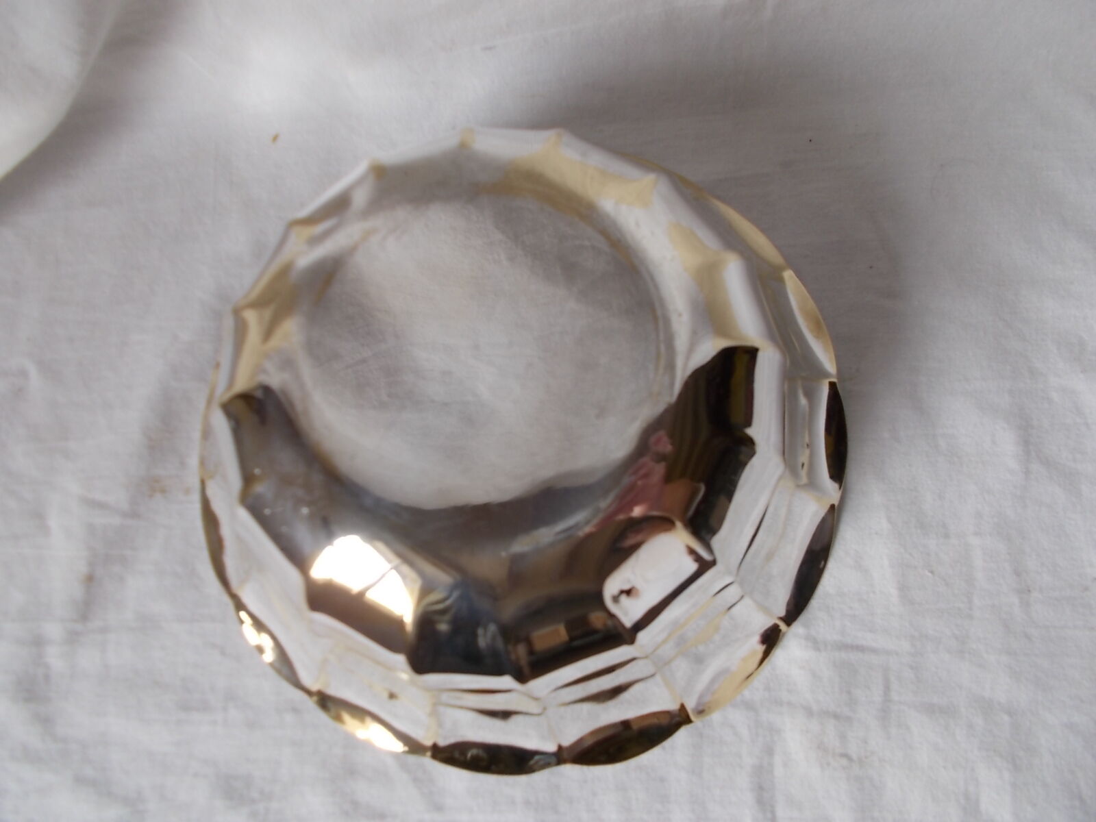 Silver-plated dish