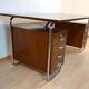 Vintage Bauhaus Oak Veneer Desk from Mücke & Melder, 1940s