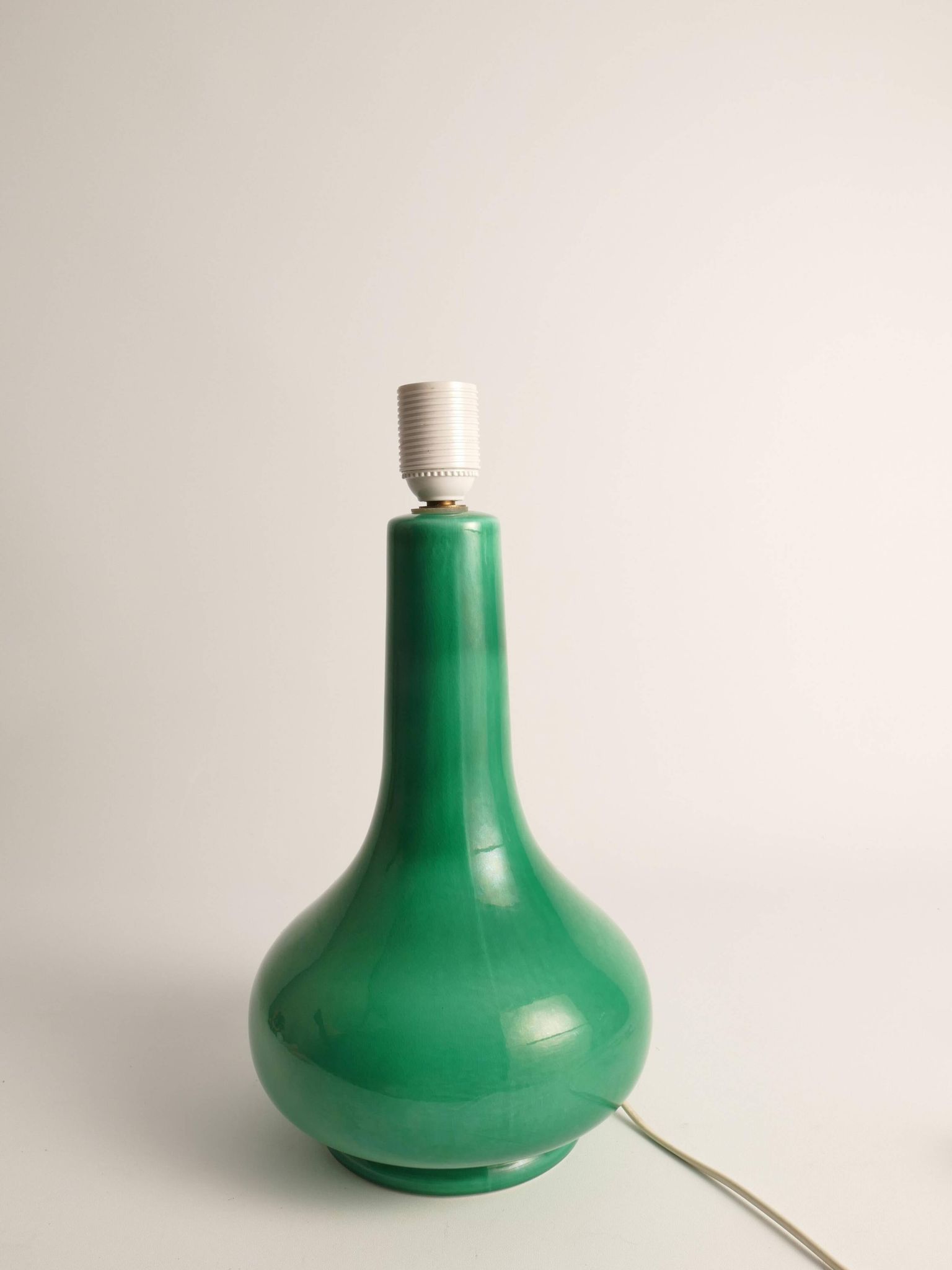 Mid-Century Modern Emerald Green Casa Pupo of London Table Lamp, 1960's
