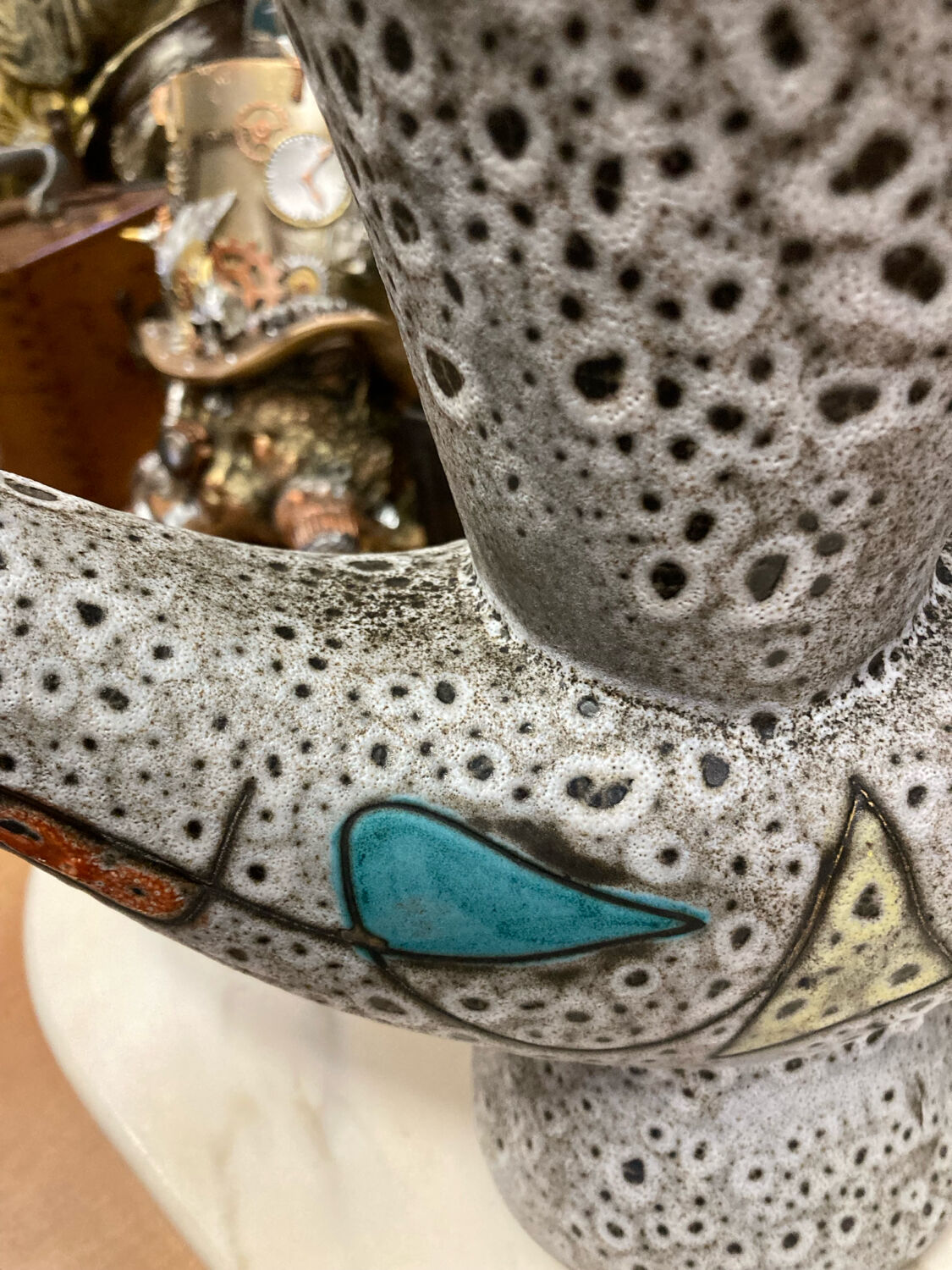 Marius Bessone Lava Vase